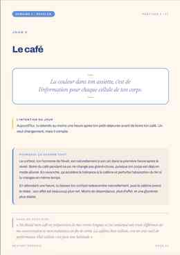 Page journalière